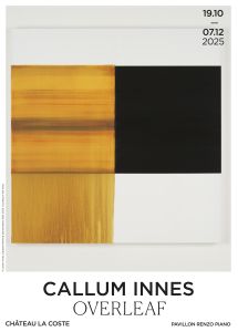 Poster Callum Innes - Overleaf