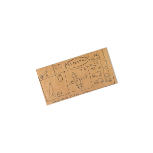 Postcard Basquiat - Untitled