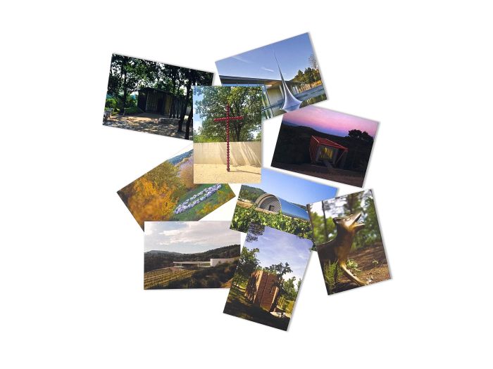 Set postcards Château La Coste