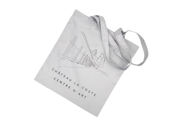 Tote Bag Château La Coste Grey